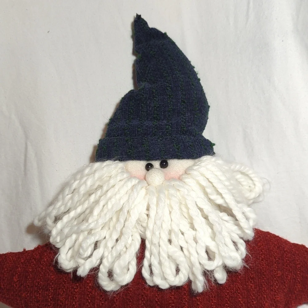 Festive Holiday Plush Santa Claus